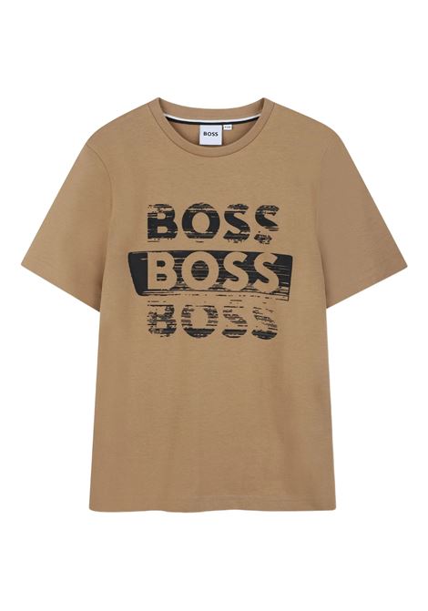 T-shirt con stampa HUGO BOSS KIDS | J52366269